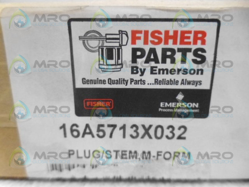 FISHER 16A5713X032 PLUG/STEM *NEW IN BOX*