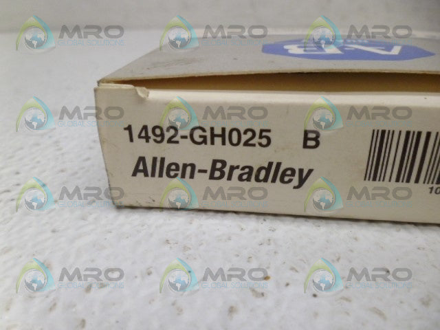 ALLEN BRADLEY 1492-GH025 SER. B CIRCUIT BREAKER 2.5A *NEW IN BOX*