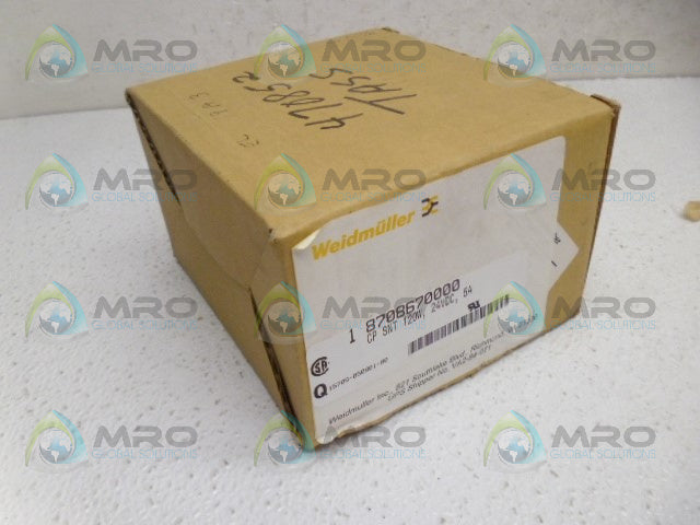 WEIDMULLER 8708670000 POWER SUPPLY *NEW IN BOX*