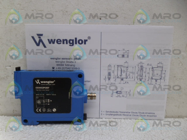 WENGLOR ODX402P0007 FIBER OPTIC CABLE SENSOR *NEW IN BOX*