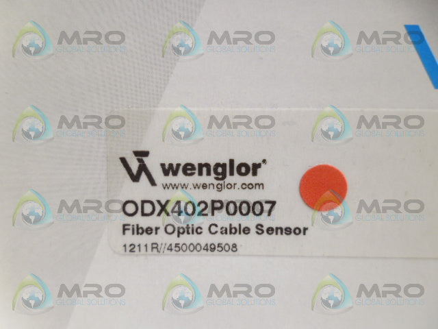 WENGLOR ODX402P0007 FIBER OPTIC CABLE SENSOR *NEW IN BOX*