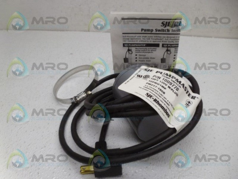 SJE 1009778 PUMP SWITCH *NEW IN BOX*