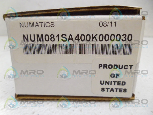 NUMATICS 0815A400K000030 SOLENOID VALVE *NEW IN BOX*