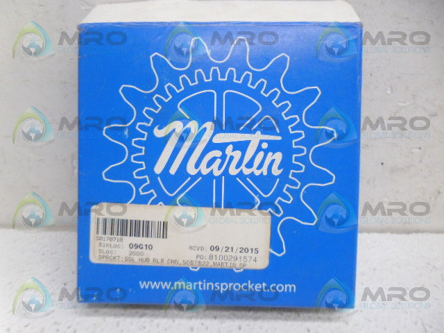 MARTIN 50BTB22 1610 TAPER BRUSHED SPROCKET *NEW IN BOX*