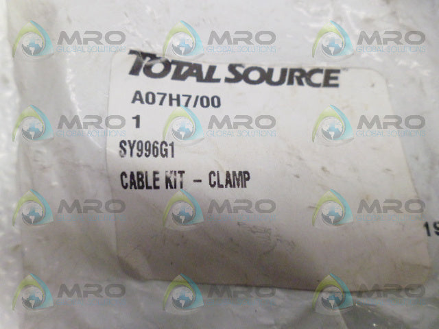 TOTAL SOURCE SY996G1 CABLE KIT *NEW IN FACTORY BAG*