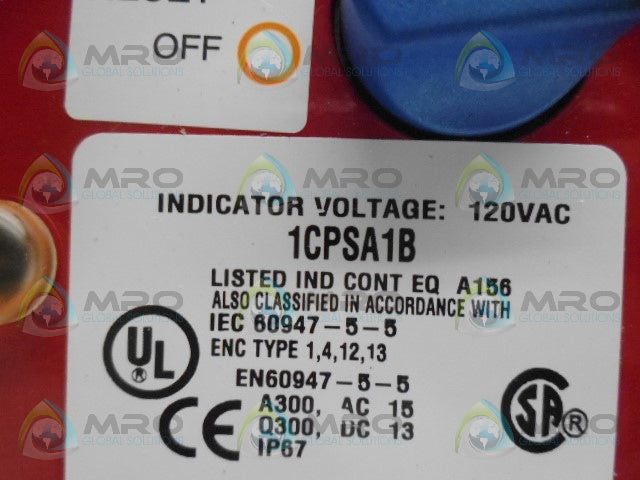 HONEYWELL 1CPSA1B CABLE PULL SWITCH *NEW NO BOX*