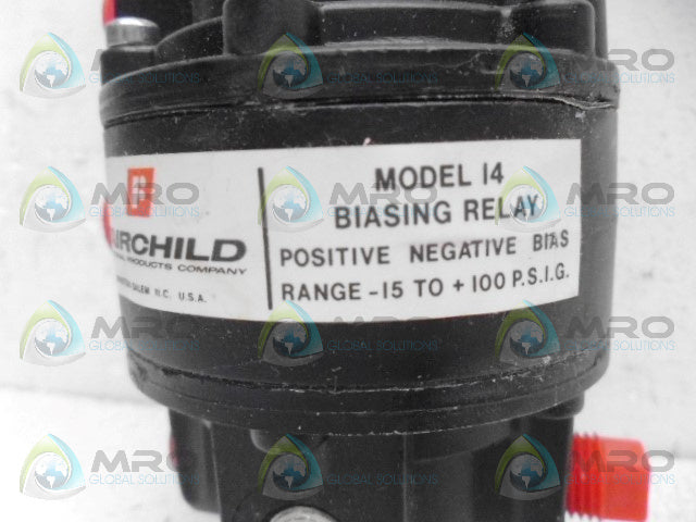 FAIRCHILD MODEL 14 POSITIVE/NEGATIVE BIASING RELAY *NEW NO BOX*