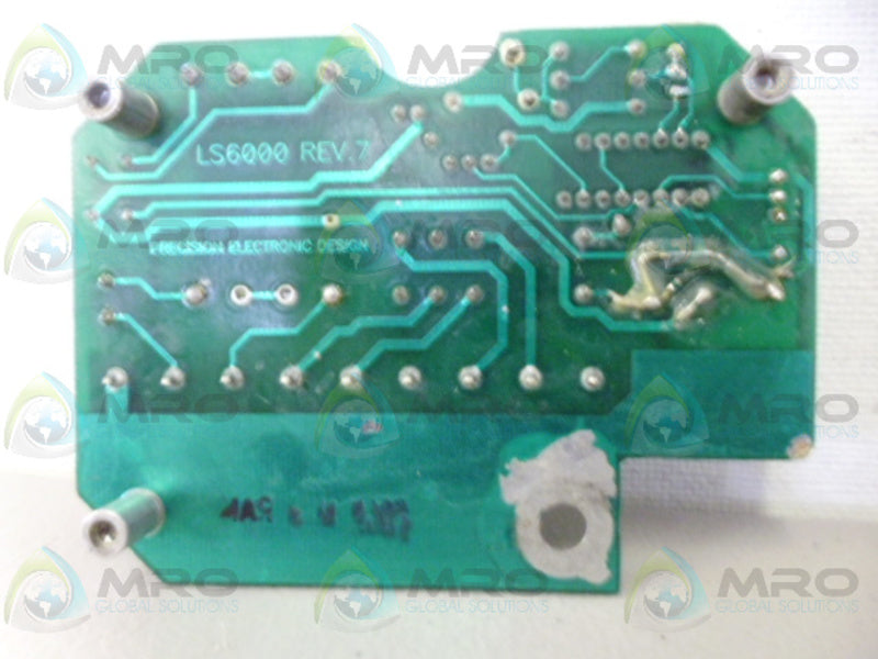 PRECISION ELECTRONICS LS6000 LEVEL SWITCH 115VAC *USED*