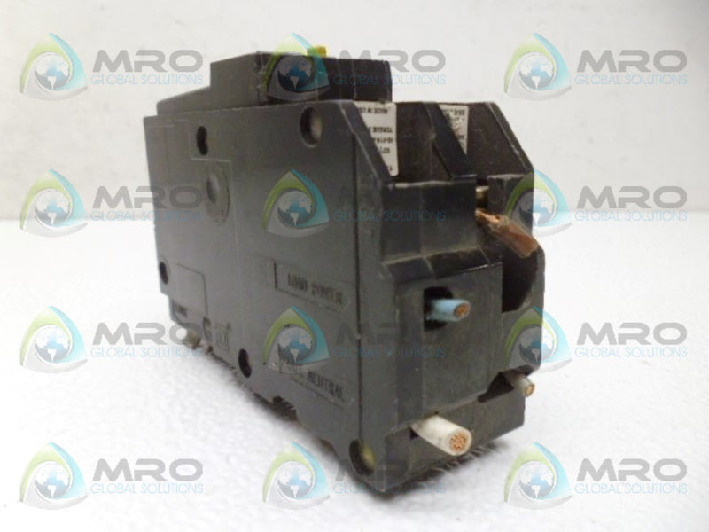 SQUARE D QO215 2P 15A CIRCUIT BREAKER *USED*