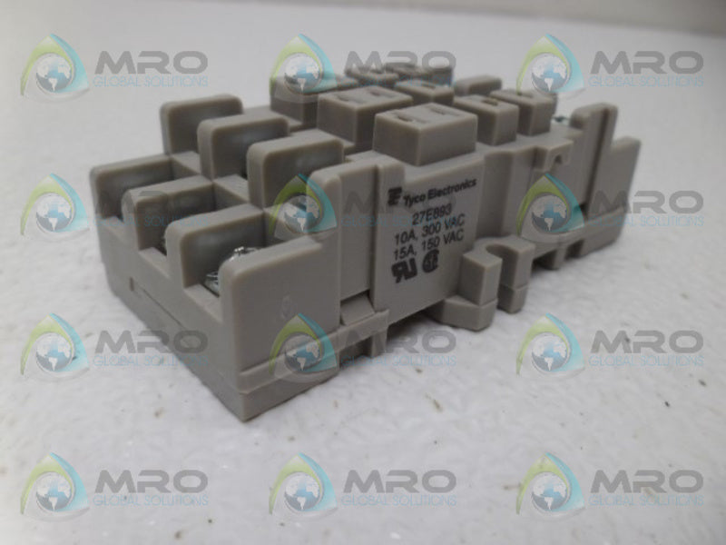 TYCO 27E893 RELAY SOCKET  UNMP