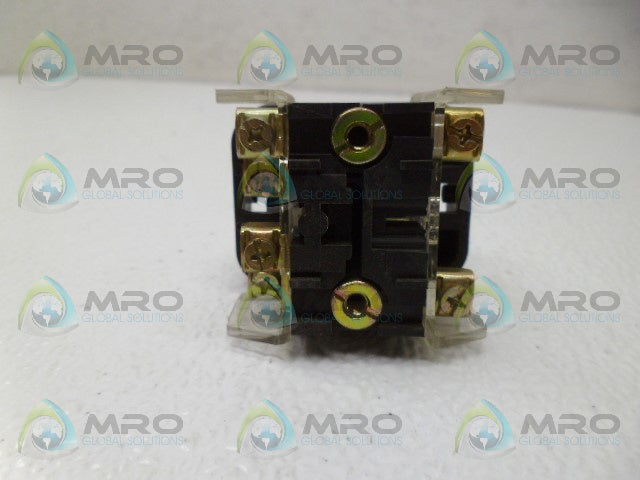 ALLEN BRADLEY 800T-QB24 SER. T RED PUSHBUTTON *USED*