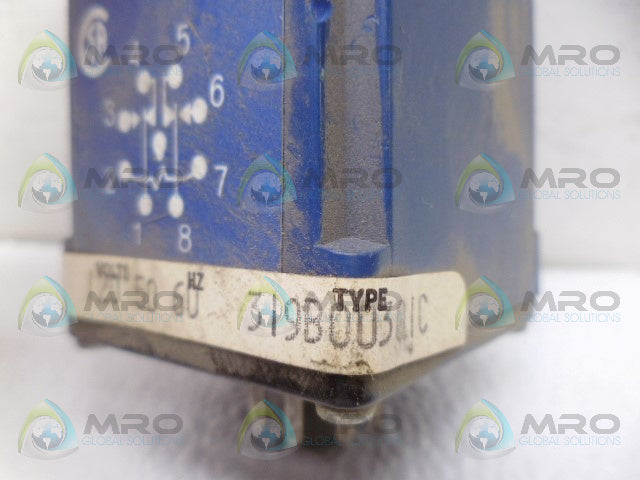 ATC 319B003Q1C TIME DELAY RELAY 0-10 SEC. *USED*
