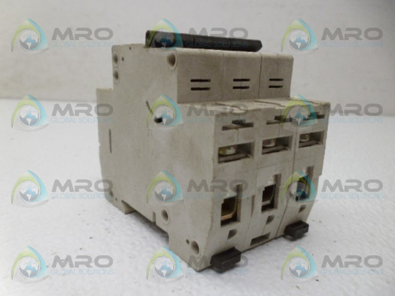 KLOCKNER MOELLER FAZ-3-C20 CIRCUIT BREAKER  UNMP