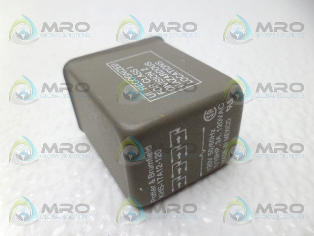 POTTER & BRUMFIELD KHS-17A12-120 RELAY *USED*