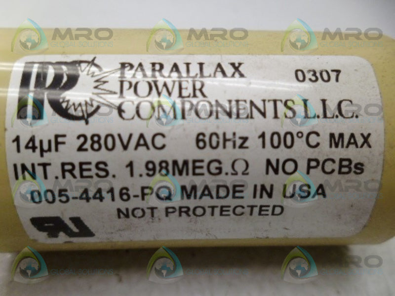 PARALLAX 005-4416-PQ CAPACITOR UNMP
