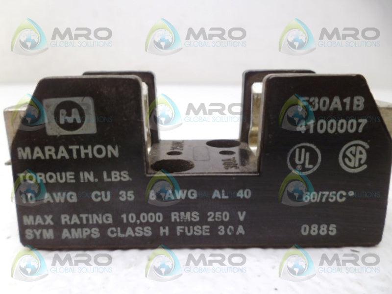 MARATHON F30A1B FUSE HOLDER *USED*