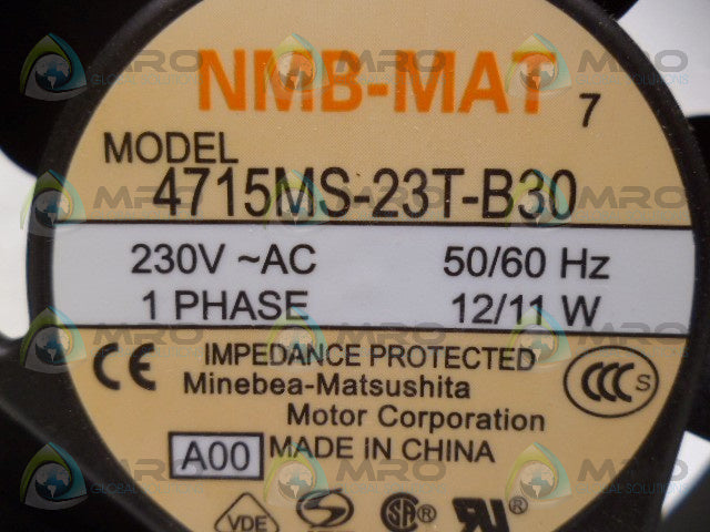 NMB-MAT 4715MS-23T-B30 FAN *NEW NO BOX*