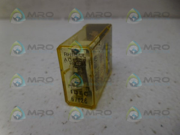 IDEC RH1B-UL RELAY 120VAC  UNMP