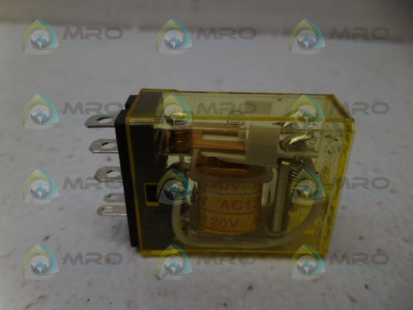 IDEC RH1B-UL RELAY 120VAC  UNMP