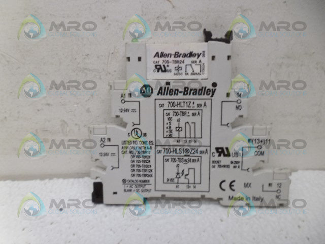ALLEN BRADLEY 700-HLS1Z24 SER. A TERMINAL RELAY *USED*