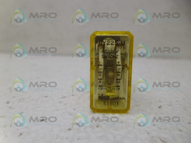 IDEC RY22S-U RELAY AC120V *USED*
