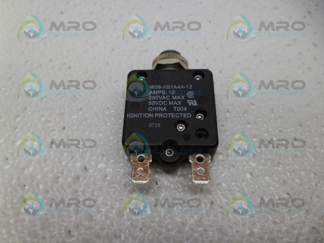 TYCO W58-XB1A4A-12 CIRCUIT BREAKER *NEW NO BOX*