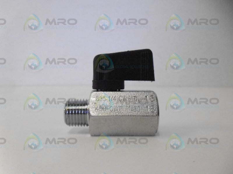 CW617N 1/4" BALL VALVE *NEW NO BOX*