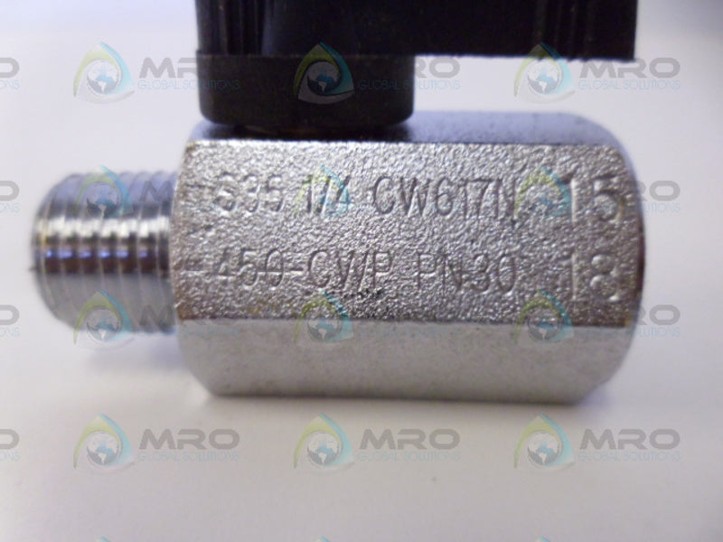 CW617N 1/4" BALL VALVE *NEW NO BOX*