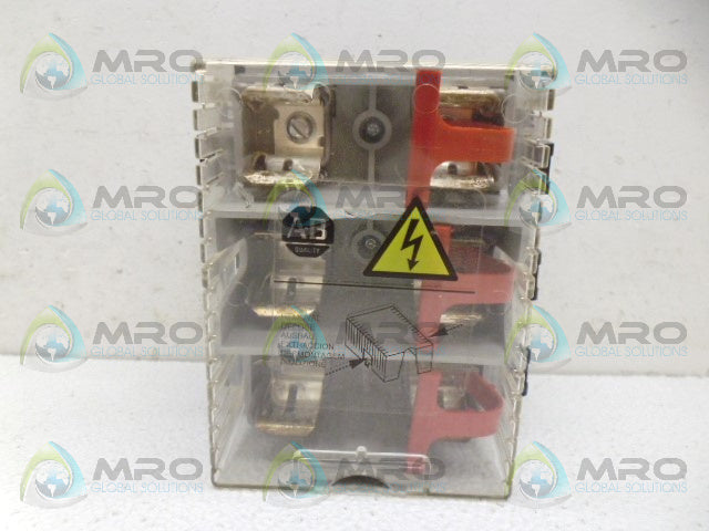 ALLEN BRADLEY 194R-NJ060P3 SER. B FUSE DISCONNECT SWITCH *USED*