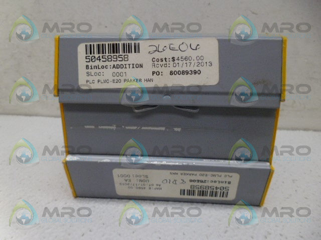 PARKER C3POWERPLMC-E20 LOGIC CONTROLLER *USED*