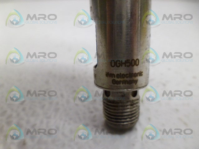 IFM EFECTOR OGH500 DIFFUSE REFLECTION SENSOR *USED*