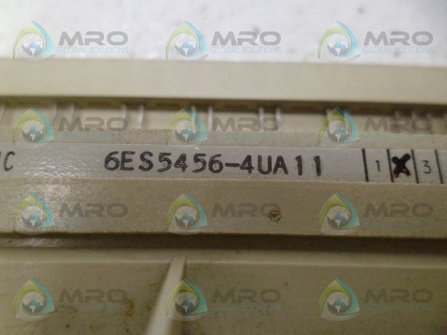 SIEMENS SIMATIC 6ES5456-4UA11 OUTPUT MODULE *USED*