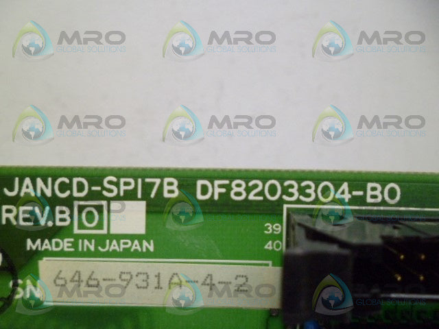 INDUSTRIAL MRO JANCD-SP17B *USED*