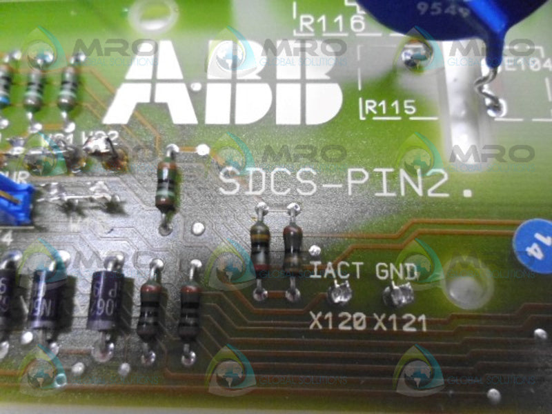 ABB SDCS-PIN2 CONTROL BOARD *USED*