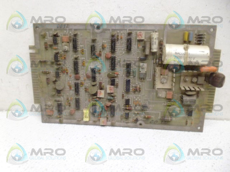 TECHNITRON 625179A PC CONTROL BOARD *USED*