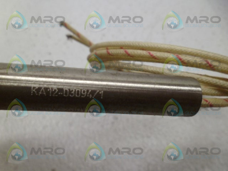 INDUSTRIAL MRO KA12-03094/1 400W 230V HEATER *USED*