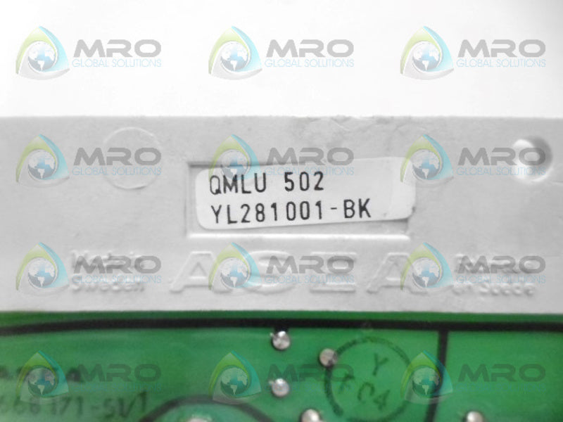 ASEA QMLU502 PC BOARD *USED*