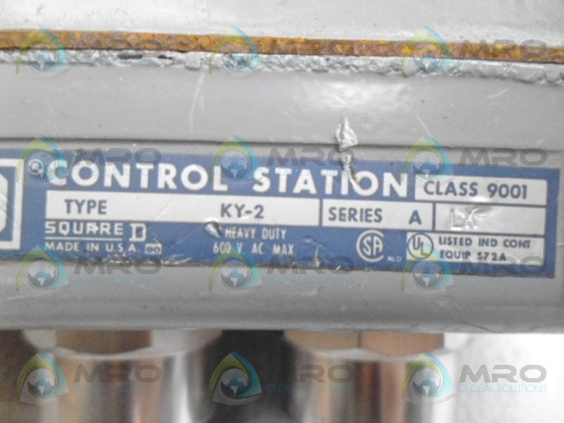 SQUARE D 9001-KY-2 ENCLOSURE *USED*
