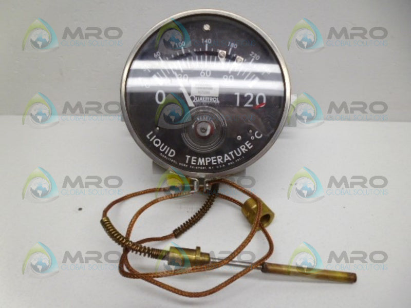 QULITROOL TR6000-00035-890 TEMPERATURE GAUGE 120C UNMP