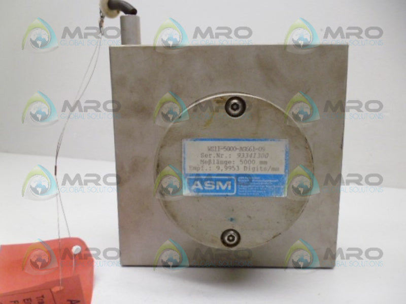 STEGMANN 466109000000 ENCODER ASM WS11-5000-AG661-09 (AS PICTURED) *USED*