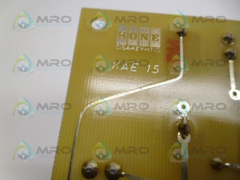 KONE CRANES KAE15 ELECTRICAL BOARD UNMP