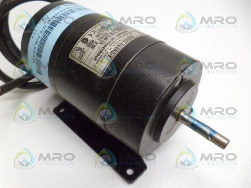 RADIO ENERGIE RE.0444 N1S 0.06 CA TACHOMETER GENERATOR *USED*