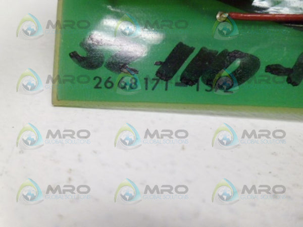 ASEA 2668171-15/2 DRIVE BOARD UNMP