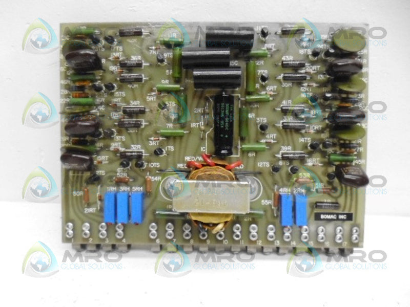 BOMAC INC 11S1-65 CIRCUIT BOARD UNMP