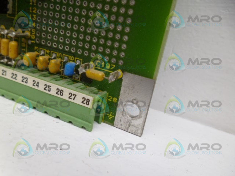 SIEMENS E89110-B2109-C1-D PC BOARD UNMP