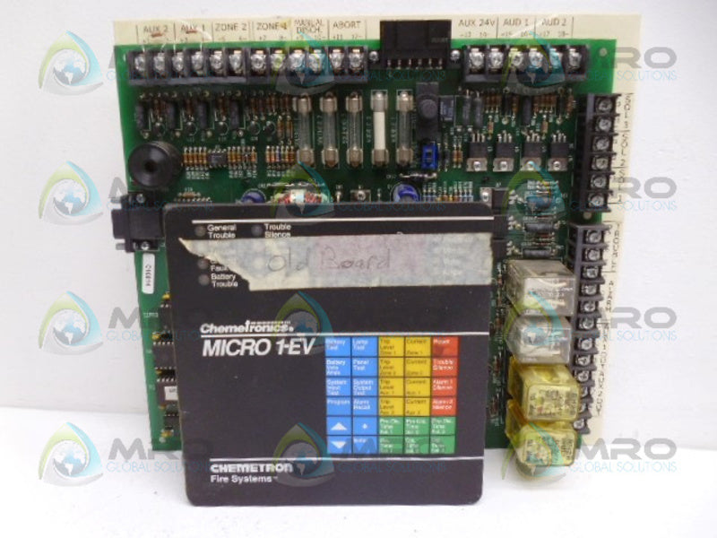 CHEMTRONICS MICRO-1-EV CPU BOARD *USED*
