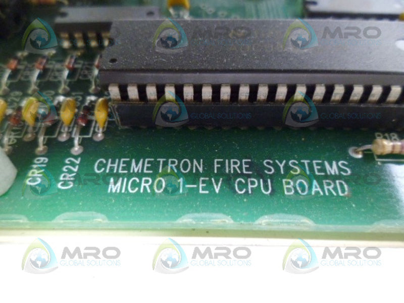 CHEMTRONICS MICRO-1-EV CPU BOARD *USED*