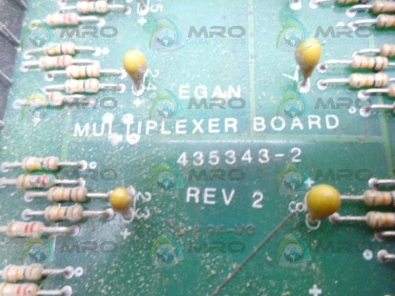 EGAN 435343-2 MULTIPLEXER BOARD *USED*