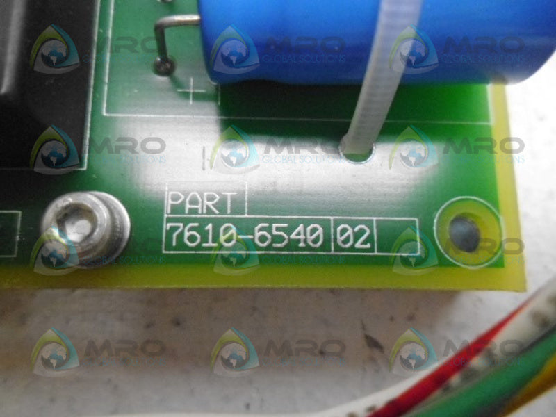 CROSFILED 7610-654002 POWER CARD UNMP