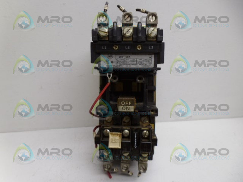 INDUSTRIAL SPARE PART 509-COA SER. A STARTER UNMP